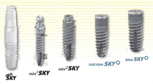 德国SKY种植牙种植牙不同型号 德国SKY种植牙种植牙不同型号