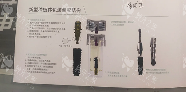 百康特种植牙设计结构图片