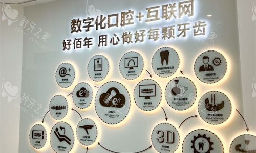 东莞好佰年口腔品牌宣传墙