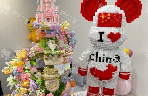 深圳蒙恩口腔前台摆件示意图 深圳蒙恩口腔前台摆件示意图