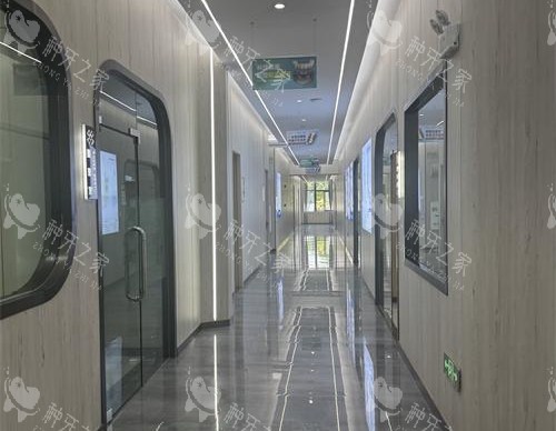 曲靖舒尔口腔医院走廊环境示意图