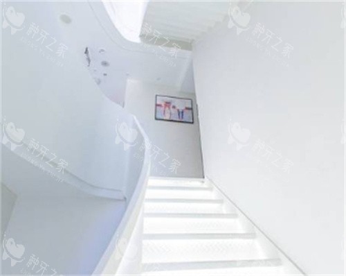 成都橙奕口腔旋转楼梯环境