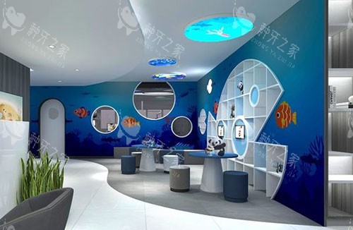 广州鼎植口腔儿童看牙等候区 广州鼎植口腔儿童看牙等候区