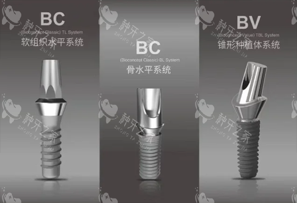 百康特种植牙BC型号系列 百康特种植牙BC型号系列