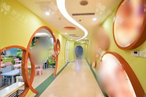 德州可恩口腔医院儿牙走廊 德州可恩口腔医院儿牙走廊