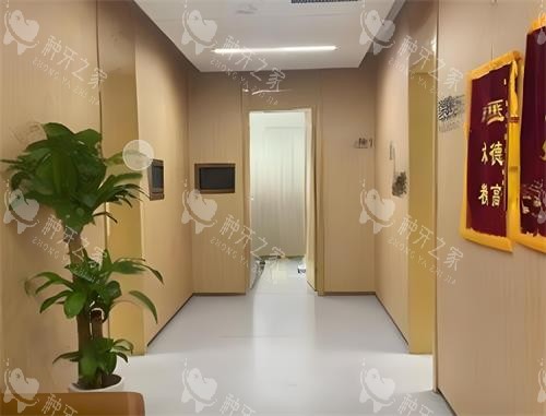 西安弗莱堡口腔过道环境