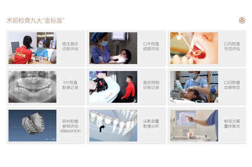 成都新桥口腔正畸术前检查九大标椎图