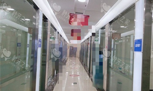 合肥贝杰口腔走廊图全貌