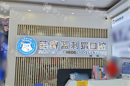 青岛芸睿蓝刺猬口腔前台