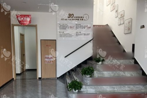 内蒙呼和浩特天牙口腔楼梯