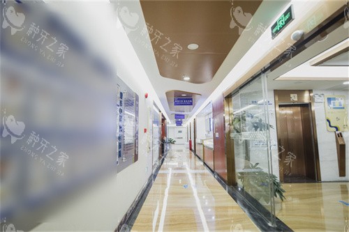 广州穗华口腔医院天河院区走廊