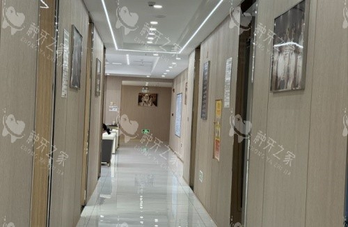 深圳佳美口腔走廊示意图