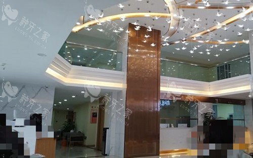 内江医 大口腔内部大厅环境示意图