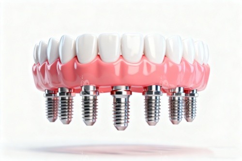 多颗种植牙展示图 多颗种植牙展示图